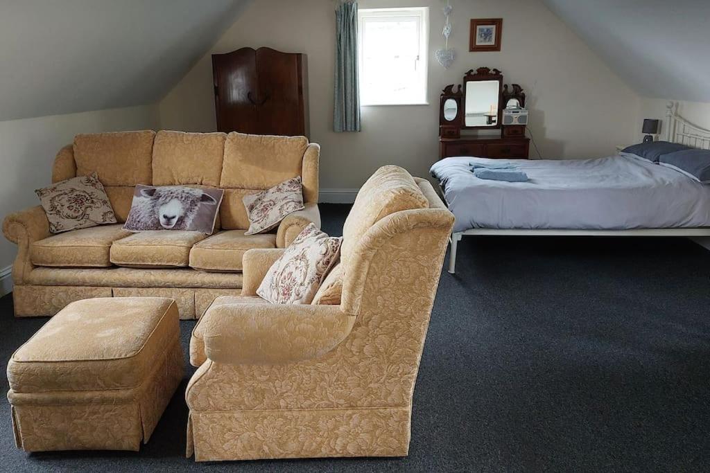 Farm Loft Apartment Shepton Mallet Bagian luar foto